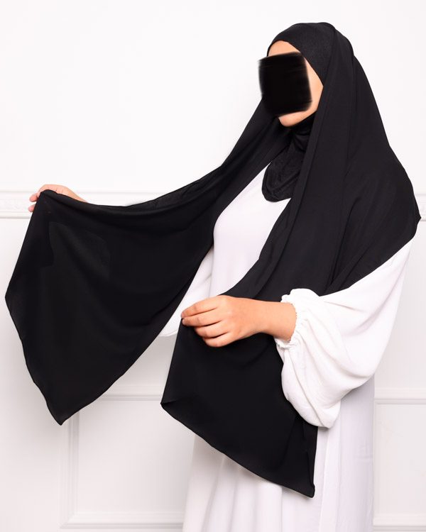 HIJAB CAGOULE INTÉGRÉ À ENFILER Hijab cagoule à enfiler pour femme pas cher mon hijab pas cher